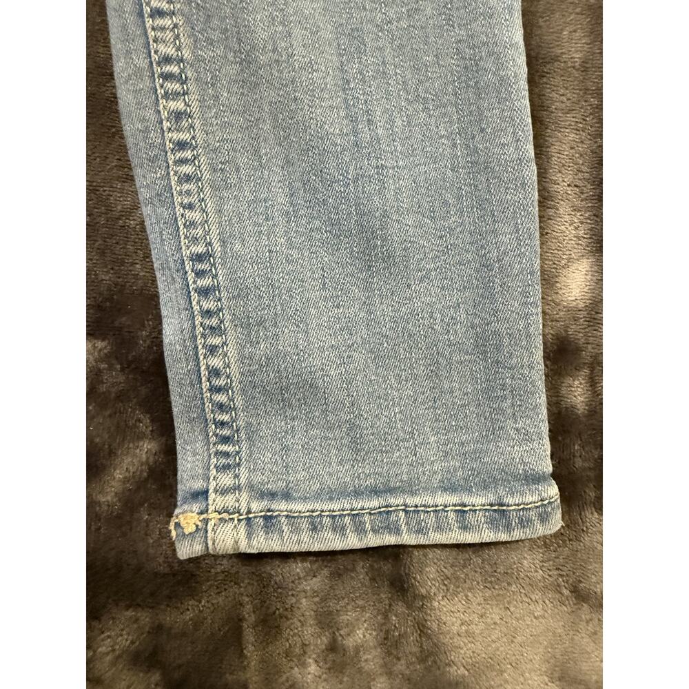 Hollister Jeans Womens 1R W25 L30 Light Wash High Rise Super Skinny Distressed - Picture 3 of 14